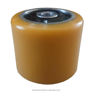 <span class=keywords><strong>Roue</strong></span> de charge pour chariot élévateur 0039933603, roulement à rouleaux en polyuréthane robuste 85*85mm, alésage 12mm pour transpalettes et gerbeurs - Product Image 3