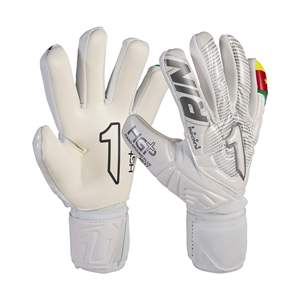 Gants de gardien de but en cuir personnalisés de qualité professionnelle 4mm Grip allemand latex de caoutchouc injecté pour les sports de plein air - Product Image 6