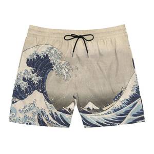 Custom Sublimation Jogging Shorts for Men Casual Cotton Mid-Length Breathable Shorts OEM Service - Product Image 3