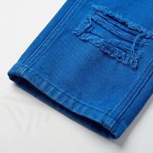 Pantalones Deportivos Holgados de Pierna Recta, Ligeros y Transpirables, Estilo Vintage, Lavado Ácido, Dobladillo Abierto, para Hombre, Otoño - Product Image 6