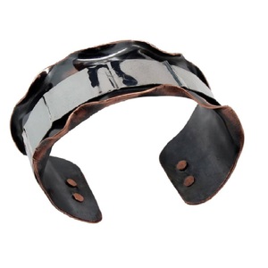 2024 Atlanta Jewelry 4mm Austria Hammered <b>Cuff</b> Wrap <b>Bracelet</b> for <b>Women</b> Copper <b>Cuffs</b> Made in Handmade Vintage Copper Jewelry - Product Image 1