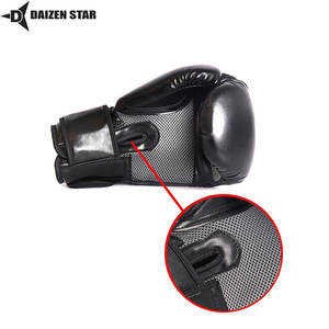 Gants de boxe en matériau PU DSI, coutures solides, évacuation de l'humidité, anti-UV, respirants, fermeture à boucle et crochet, entraînement durable - Product Image 5