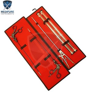 Juego de laparoscopia de alto rendimiento con fórceps de soporte de aguja disector Maryland e instrumentos quirúrgicos con gancho en L - Product Image 6