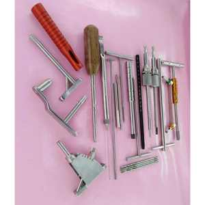 Juego de Instrumentos Quirúrgicos Ortopédicos DHS DCS de Acero Inoxidable, 21 Piezas, Herramientas de Fijación Ósea de Alta Calidad, Manual - Product Image 3