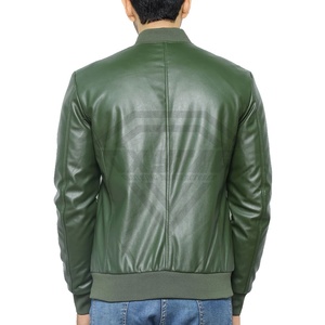 Chaqueta de cuero de manga larga para hombre de estilo callejero con cuello levantado, chaqueta de invierno atractiva - Product Image 6