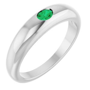 Petite <b>Dome</b> Crystal <b>Ring</b> - Product Image 1