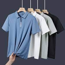 Polo pour homme de qualité standard à manches courtes 200gsm Prix bon marché durable Polo en coton et polyester pour homme - Product Image 2