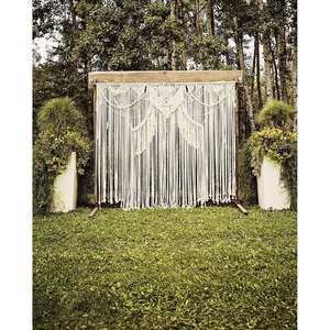 Bohemian Hanging <b>Curtain</b> for Wedding Wall Decorations Elegant Backdrop Hanging Design - Product Image 2