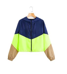 <b>Women's</b> Custom Design Made Windbreaker <b>Jackets</b> Breathable Nylon Windbreaker <b>Jackets</b> <b>Lightweight</b> Windbreaker <b>Jackets</b> - Product Image 1