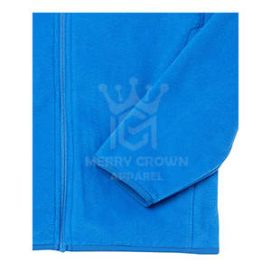 เสื้อแจ็คเก็ตขนแกะขั้วโลกสำหรับผู้ชายดีไซน์แบบกำหนดเองโลโก้ได้ - Product Image 3