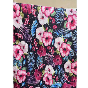 Por encargo de alta calidad Henry Plumeria flor poliéster personalizado tela Polinesia nuevo estilo impresión tela para Mumu vestido y Lava - Product Image 4
