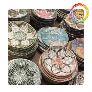 Plato colgante de algas marinas | hecho a mano para acogedoras decoraciones de pared de inspiración Bohemia | Origen de Vietnam - Product Image 5