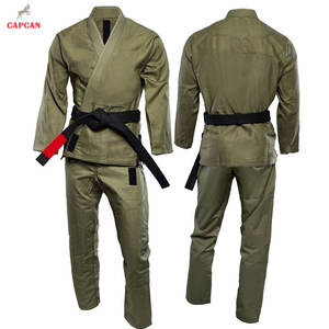 Combinaisons de Jiu-Jitsu de nouvelle conception, faible MOQ, vêtements de combat, devant 100% coton, écologiques, respirants, légers, sports de plein air pour hommes - Product Image 4