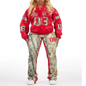 Conjunto Deportivo para Mujer, Talla Grande, Cómodo, Transpirable, para Gimnasio, Entrenamiento, Correr, Fitness - Product Image 3