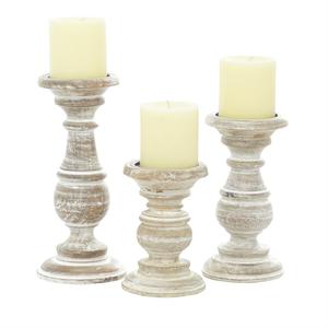 Bougeoir de table de mariage en bois décoratif fait à la main support de bougie de pièce maîtresse à vendre à des prix compétitifs - Product Image 5