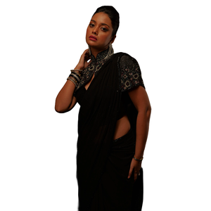 Sari moderne de luxe pour femmes, élégant pour les fêtes et les mariages, mode ethnique au meilleur prix - Product Image 4