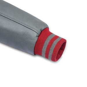 Venta al por mayor de chaquetas con logotipo de diseñador personalizado chaqueta de béisbol informal Letterman abrigo de algodón Unisex Varsity chaquetas - Product Image 4