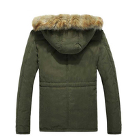 Parka rembourrée de qualité supérieure pour homme, vente en gros, grande taille, réversible, imperméable, manteau d'hiver, vêtements d'extérieur, polaire, fourrure, décontracté