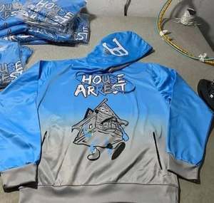Sudadera con capucha de alta calidad OEM personalizada 100%, ropa de calle/exterior - Product Image 1