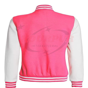 Veste universitaire pour homme de haute qualité, respirante, en cuir véritable, col montant, couleurs personnalisables, prix de gros - Product Image 6