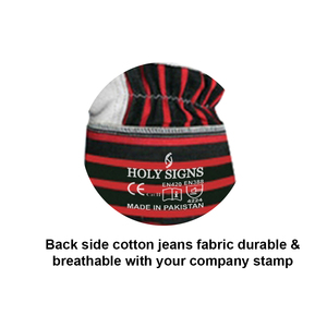 ถุงมือทำงานหนังแยกสีฟ้าและสีเหลืองของแท้มีซับในสีดำหลายข้อมือคู่สำหรับป้องกันแรงงาน PPE - Product Image 2