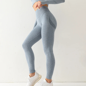 2024 pantalons de Yoga pour femmes personnalisés leggings de vêtements de sport en gros pour les femmes entraînement Fitness - Product Image 1