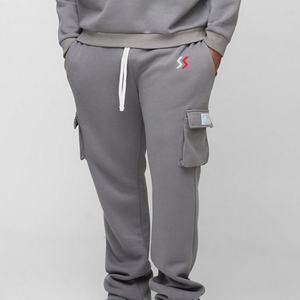 Ensemble de survêtement pour homme avec logo personnalisé, vêtements de sport, jogging, 2 pièces, survêtement, survêtement évasé, respirant, ensemble sweat-shirt et pantalon - Product Image 5