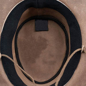 Low Moq Factory Made Solid Color <b>Leather</b> <b>Hat</b> Fashionable Made In Pakistan Best Quality <b>Leather</b> <b>Hats</b> - Product Image 3