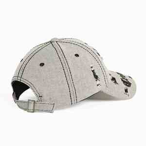 หมวกแก๊ปเบสบอล6แผงหมวกวินเทจ - Product Image 5