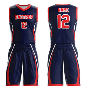 Maillots de basket personnalisés pour adultes en gros – Ensemble uniforme respirant grande taille par sublimation et transfert thermique - Product Image 4