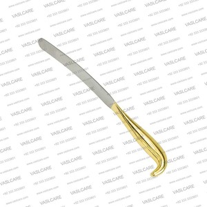 Instrumentos quirúrgicos Espátula para el pecho 38mm de ancho Hoja semimaleable 185mm de longitud 315mm Longitud total Acero inoxidable por Vaslcare - Product Image 4
