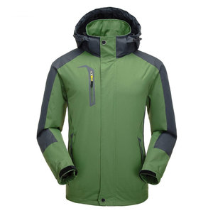 Veste de randonnée imperméable pour hommes, sports d'extérieur, col montant, service disponible OEM, nylon d'épaisseur standard - Product Image 1