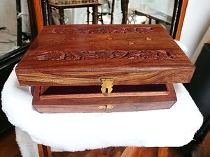 Design moderne Boîte à bijoux de haute qualité Rectangle fini en bois Accessoires pour la maison Boîte cadeau Produit du fabricant en gros - Product Image 2
