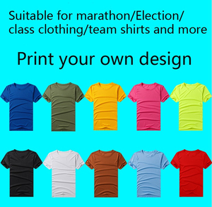 T-shirt de sport d'été de haute qualité pour homme en maille tissée respirante avec sublimation de teinture à motif uni et décontracté - Product Image 2