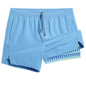 Pantalones Cortos Deportivos de Verano para Hombre con Logotipo Personalizado, Estilo Casual, Desteñidos por el Sol, Transpirables, de Algodón, para Gimnasio, Correr y Hacer Ejercicio. - Product Image 1