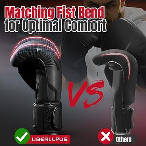 Gants de boxe à lacets Winning de haute qualité, en cuir de vachette, pour adultes, pour la compétition et l'entraînement, avec logo personnalisé, vente chaude - Product Image 3