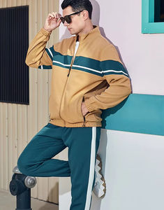 Vente en gros, ensemble sport personnalisé pour homme, survêtement de compression, combinaison de course, vêtements d'entraînement, ensemble fitness - Product Image 5