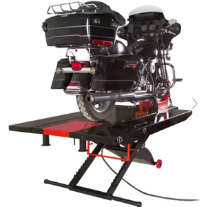 Buena oferta para la nueva Mesa de elevadores de motocicleta neumática extra ancha Black Widow ProLift-1.500 Lb - Product Image 3