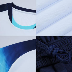 Uniforme de Fútbol Personalizado al por Mayor, Ligero y Transpirable, Jersey y Pantalones Cortos a Todo Color, Conjunto de Entrenamiento para Equipos y Clubes de Fútbol - Product Image 4