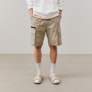 Comfort LightweightShort Working Pants <b>Men</b> Workwear Casual <b>Work</b> <b>Short</b> Elastic Waistband Custom Design <b>Men</b> Cargo <b>Shorts</b> - Product Image 2