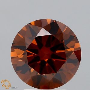 Diamantes Cultivados en Laboratorio de 2.5 Quilates VS1 Marrones, Corte Brillante Redondo, Sintéticos HPHT CVD, Certificados por IGI, Piedras Preciosas Sueltas al por Mayor - Product Image 1