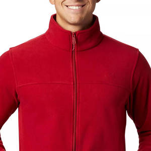 Chaqueta de Lana de Alto Rendimiento con Colores Personalizados para Hombre |   Capa Térmica Intermedia de 240 GSM |   Frontal Bordado Impermeable Personalizado OEM - Product Image 2