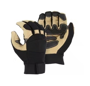 ถุงมือกลูติทิลิตี้ทำงานด้วยพีวีซีปาล์มคู่และถักกลับ - Product Image 2
