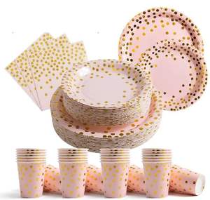 Assiette en papier écologique de 12 pouces 30 Gm bagasse de canne à sucre jetable pour les fêtes mettant l'accent sur la durabilité - Product Image 3