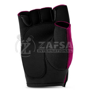 Gants en cuir respirants à demi-doigt pour musculation haltérophilie cyclisme soutien d'entraînement de gymnastique - Product Image 6