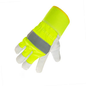 OEM Assembly Work Safety <b>Gloves</b> Breathable Cut-Resistant Anti-Chemical Leather <b>Silicone</b>-Free for Factory and Workshop Use - Product Image 6
