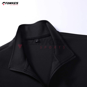 Chándales de ropa informal para hombre, 2 piezas, cremallera completa, gimnasio atlético, Jogging, chándal personalizado de alta calidad - Product Image 4