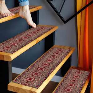 Alfombra con Estampado de Patrones Geométricos: Moderna, Étnica, Diseño Kilim, Alfombra de Pasillo - Product Image 1