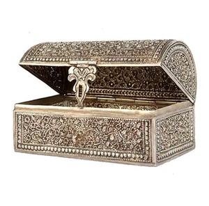 Boîte à bijoux de luxe décorative en métal de la meilleure qualité pour la décoration intérieure et l'article de cadeau dans un design élégant - Product Image 2