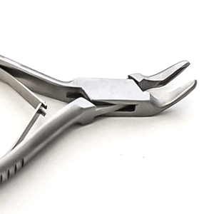 Doble acción hueso Rongeur 17cm Luer recto y curvo tipos de alta calidad de acero inoxidable instrumentos ortopédicos quirúrgicos - Product Image 6